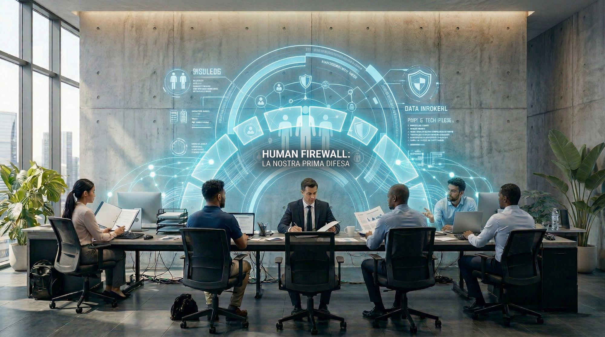 Human Firewall: trasformare ogni dipendente in una linea di difesa
