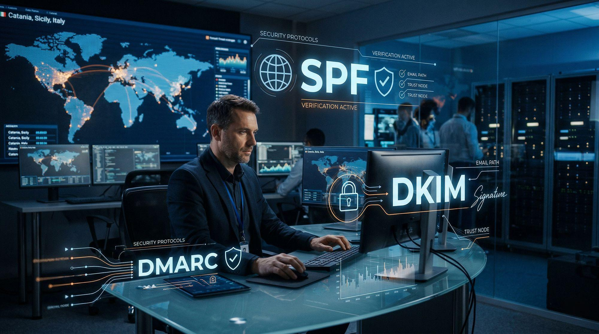 SPF, DKIM e DMARC: le fondamenta tecniche indispensabili