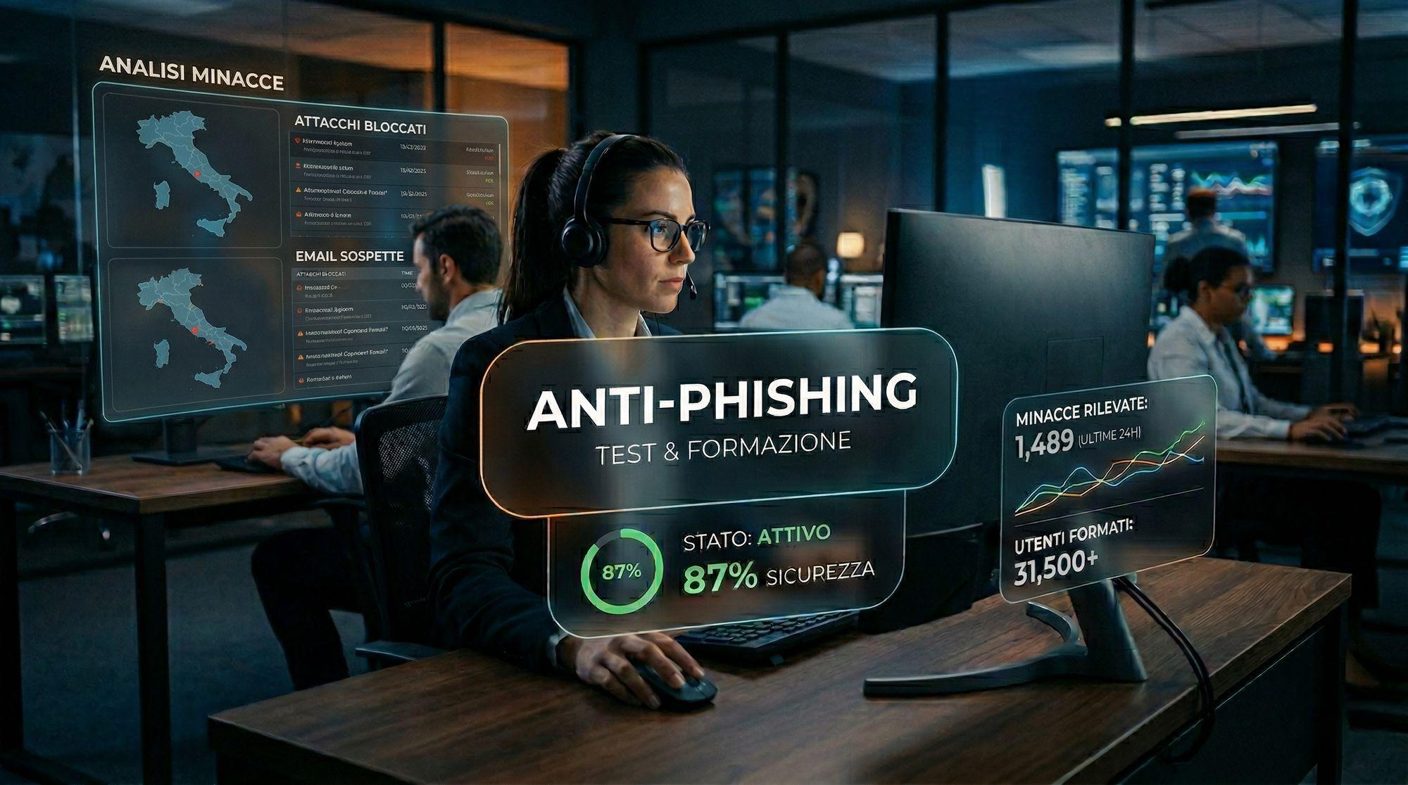 Simulazione phishing e formazione